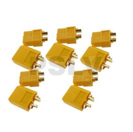 Q-C-0015  Quantum XT60 Connectors 5 Pairs  